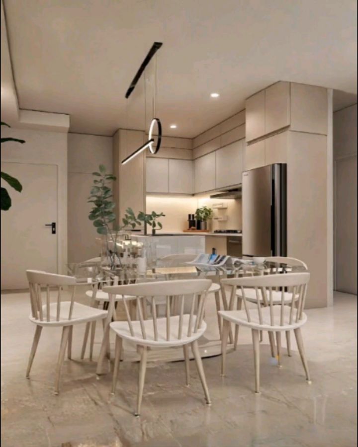 Interior elegante de apartamento